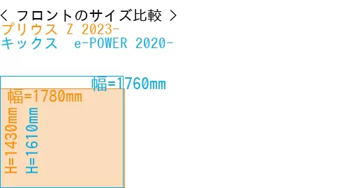 #プリウス Z 2023- + キックス  e-POWER 2020-